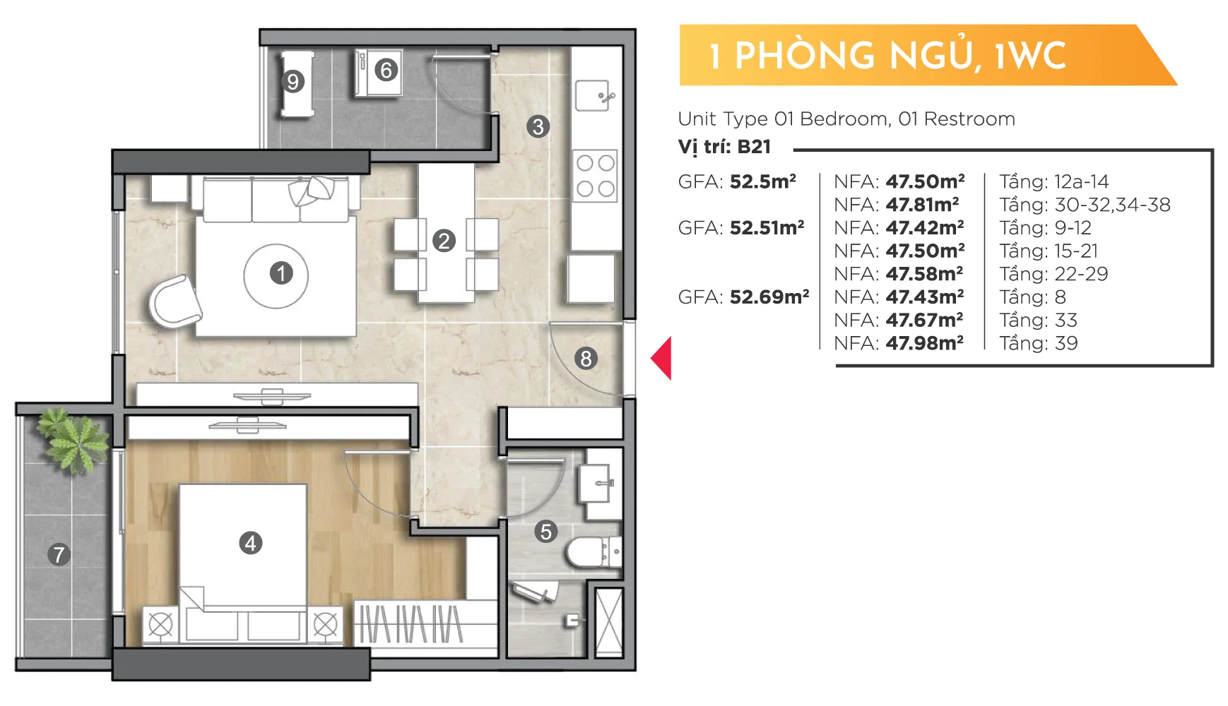 The-Emerald-Golf-View-1PN-1WC
